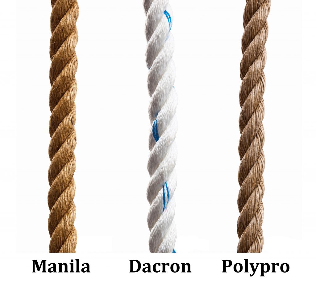 Indoor Climbing Ropes | Natural Manila | Jammar Nets