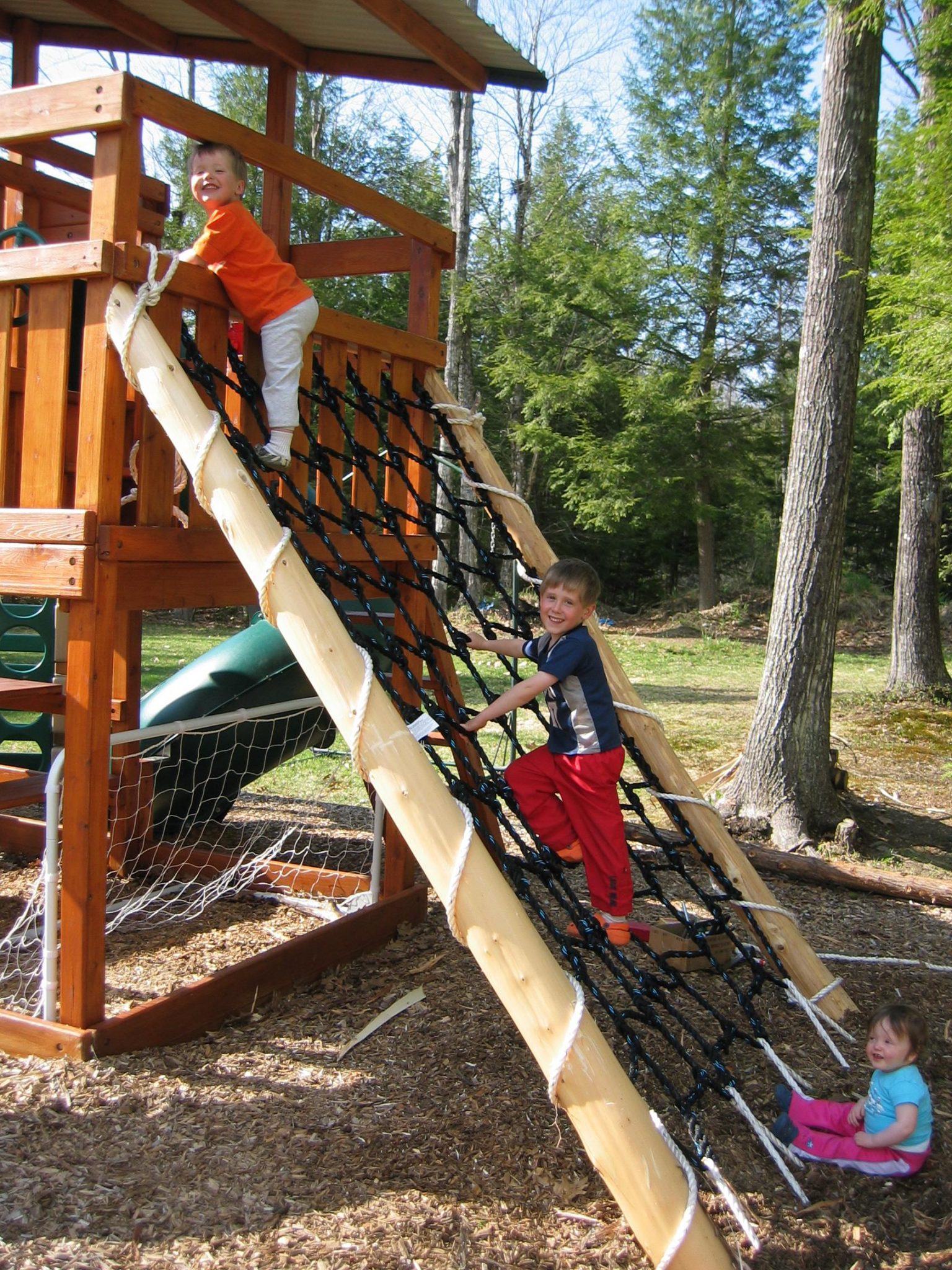 Children's Playgrounds and Treehouses Ropes & Nets Jammar Nets